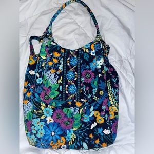 Vera Bradley Midnight Blues Convertible Backpack Tote